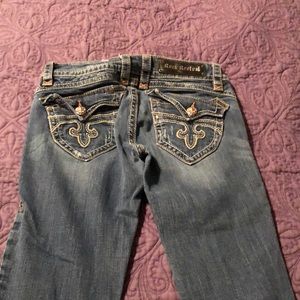 Rock Revival stone washed size 27 jeans-boot cut